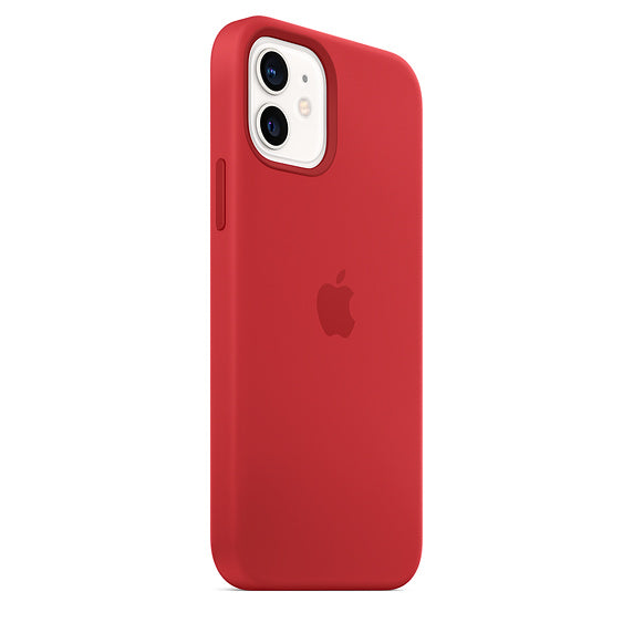 Apple iPhone 12 | 12 Pro Silicone Case with MagSafe - Red