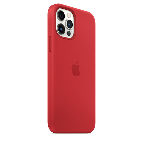 Apple iPhone 12 | 12 Pro Silicone Case with MagSafe - Red