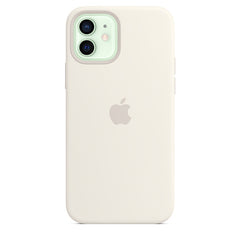 Apple iPhone 12 | 12 Pro Silicone Case with MagSafe - White