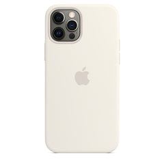 Buy Apple iPhone 12 | 12 Pro Silicone Case with MagSafe - White from Vmart in Pakistan