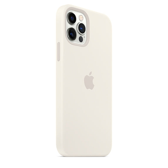 Apple iPhone 12 | 12 Pro Silicone Case with MagSafe - White