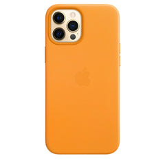 Apple iPhone 12 Pro Max Leather Case with MagSafe - California Poppy