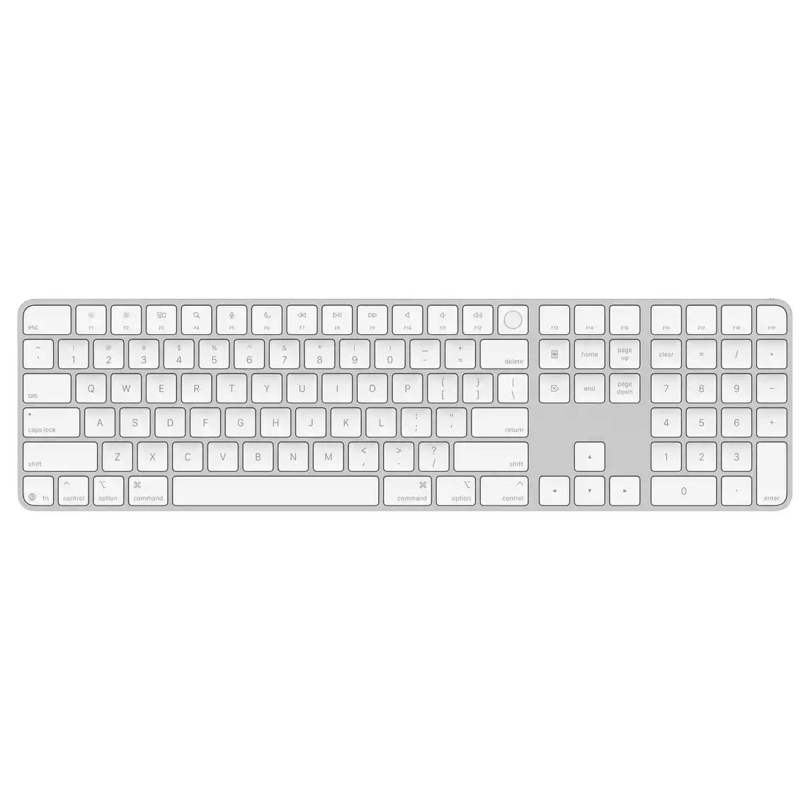 Buy Apple Magic Keyboard with Touch ID and Numeric Keypad for Mac models with Apple silicon (USB–C) US English Vmart in Pakistan