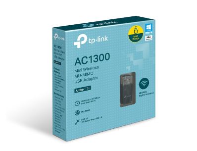 Buy TP-Link Archer T3U - AC1300 Mini Wireless MU-MIMO USB Adapter from Vmart in Pakistan