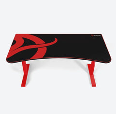 Arozzi Arena Gaming Desk - Black Red