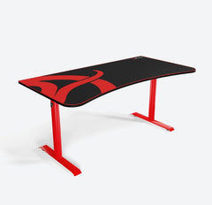 Arozzi Arena Gaming Desk - Black Red