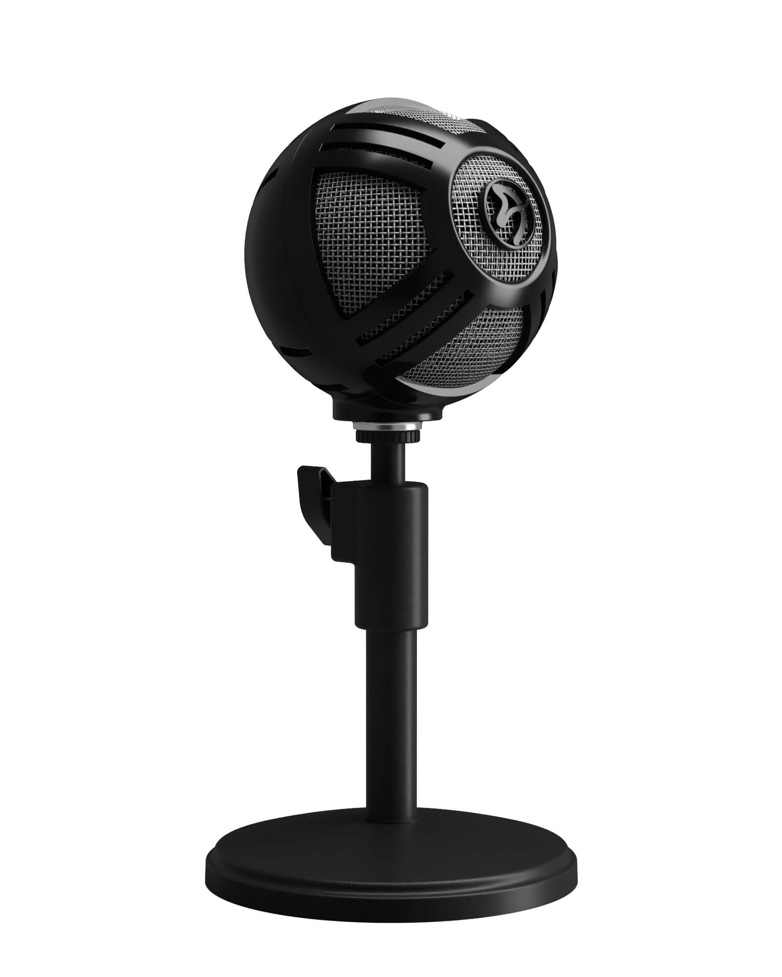 Arozzi Sfera PRO USB Microphone for Gaming &amp; Streaming - Black