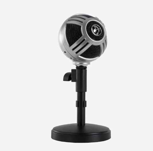Buy Arozzi Sfera USB Microphone For Gaming And Streaming - Chrome from Vmart in Pakistan