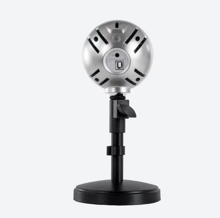 Arozzi Sfera USB Microphone For Gaming And Streaming - Chrome