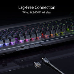 Asus ROG Claymore II Wireless Modular Gaming Mechanical Keyboard