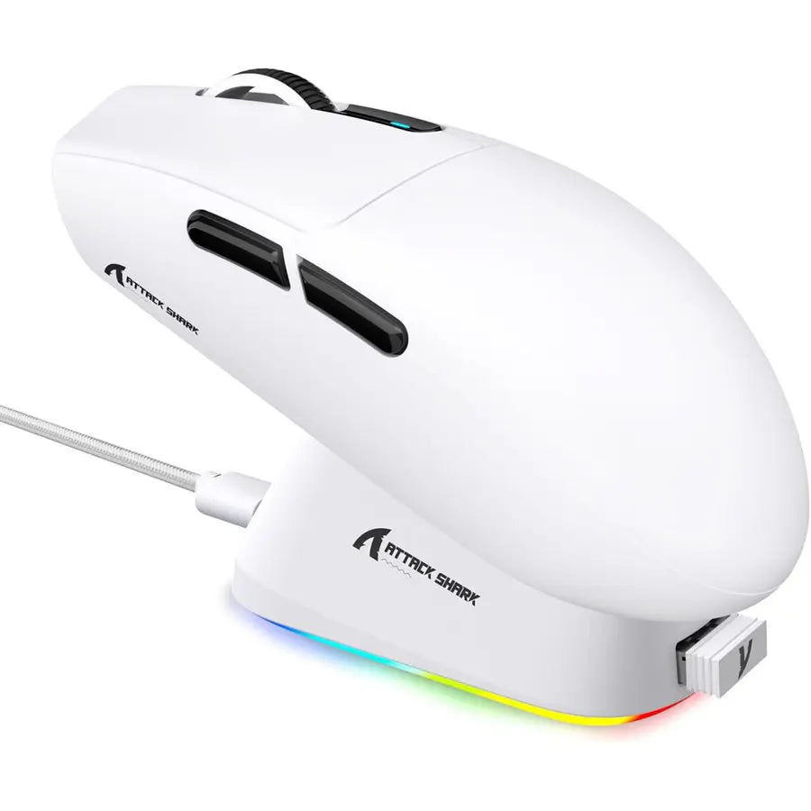 Buy Attack Shark G3 Pro Tri-mode Wireless Gaming Mouse with Charge Dock 25000 DPI Ultra Lightweight Vmart in Pakistan