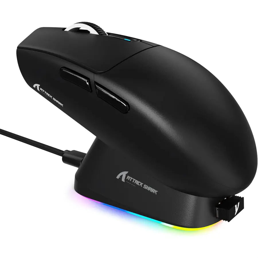 Buy Attack Shark G3 Pro Tri-mode Wireless Gaming Mouse with Charge Dock 25000 DPI Ultra Lightweight Vmart in Pakistan