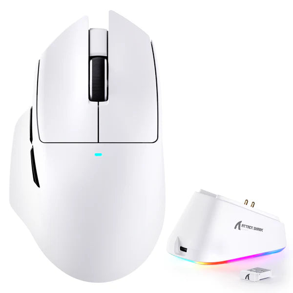 Buy Attack Shark V6 Ultra-Light Tri-Mode Gaming Mouse from Vmart in Pakistan