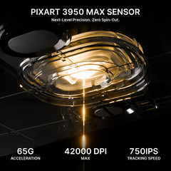 Buy Attack Shark V8 Ultra-Light Ergonomic Wireless Gaming Mouse from Vmart in Pakistan