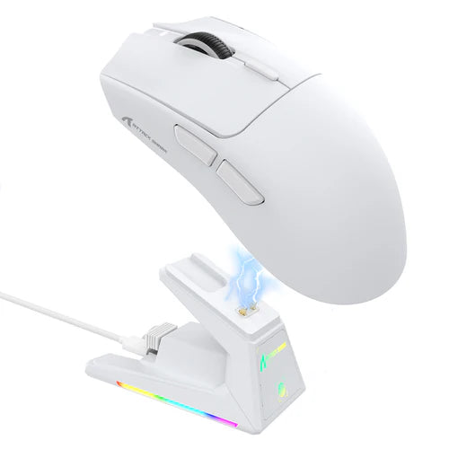 Buy Attack Shark X1 Tri-mode Gaming Mouse With Touchpad RGB Charging Dock PAW3395PRO Sensor Vmart in Pakistan