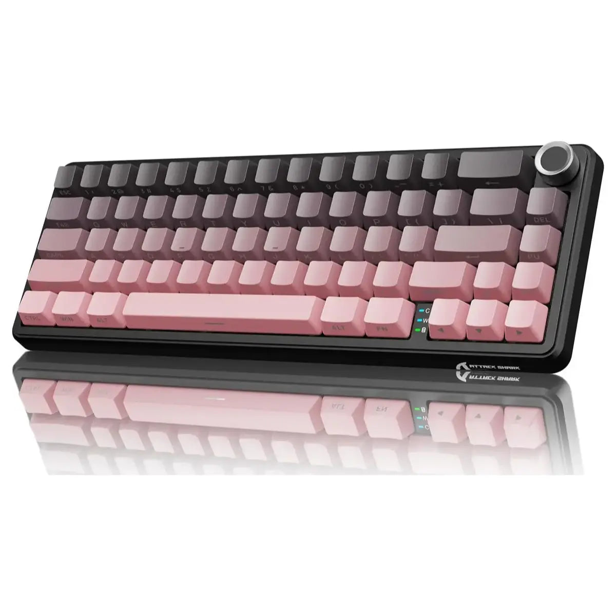 Buy Attack Shark X66 Wireless Mechanical Keyboard with Side Printed PBT Keycaps Vmart in Pakistan