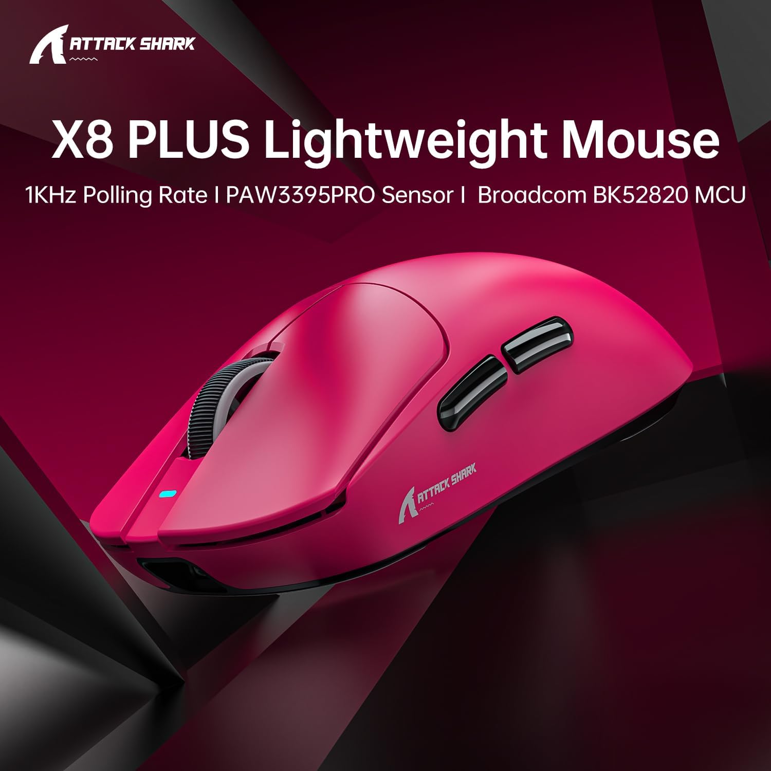 Buy Attack Shark X8 Plus Tri-mode Wireless Gaming Mouse from Vmart in Pakistan