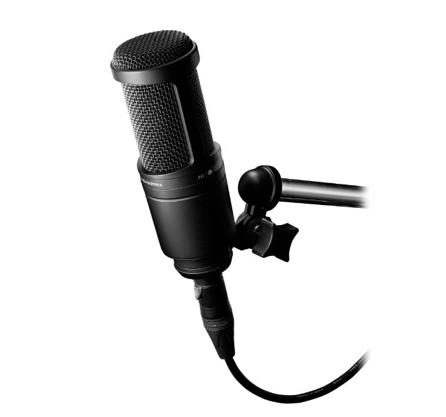 Buy Audio-Technica AT2020 Cardioid Condenser Microphone Vmart in Pakistan