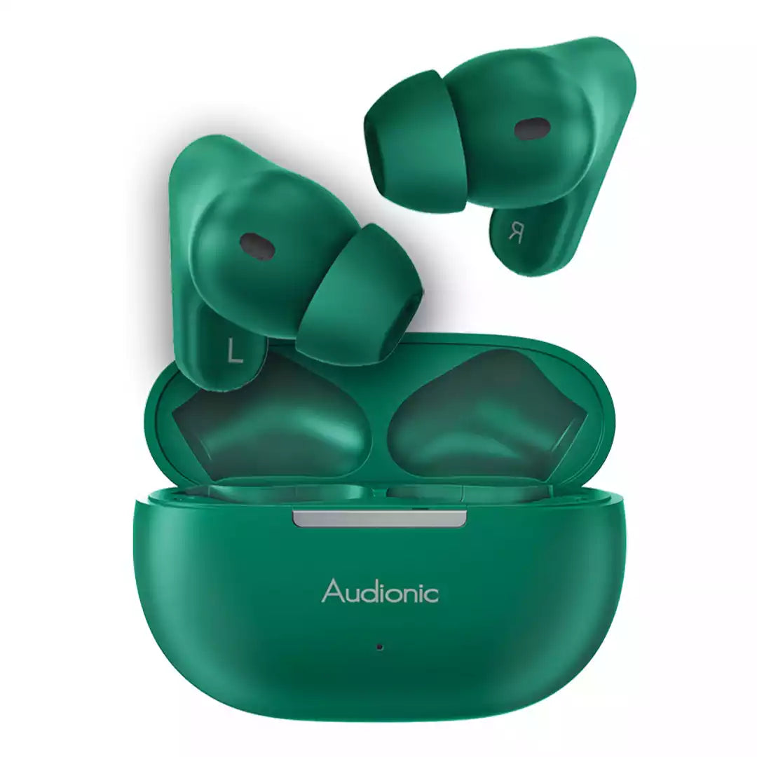 Audionic Airbud 435 Mini Wireless Earbuds - Green