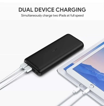 Aukey 20000mAh Type C Ultra Slim Power Bank with USB C Fast Charging 5V 3A