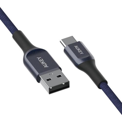 Buy Aukey CB-AKC2 USB A To USB C Quick Charge 3.0 Kevlar Cable - 2M from Vmart in Pakistan