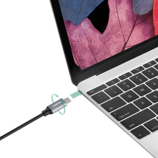 Buy Aukey Braided Nylon USB 2.0 C to C Cable (3.3ft) from Vmart in Pakistan