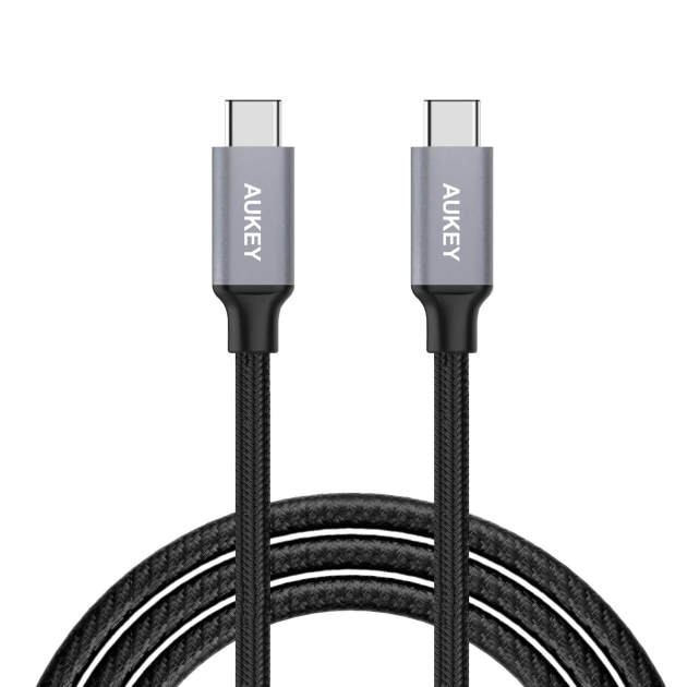 Aukey Braided Nylon USB 2.0 C to C Cable (3.3ft)