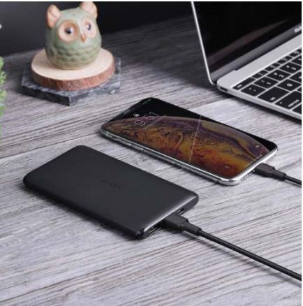Buy Aukey CB-CL1 Braided Nylon MFi USB-C To Lightning Cable (3.9ft) from Vmart in Pakistan