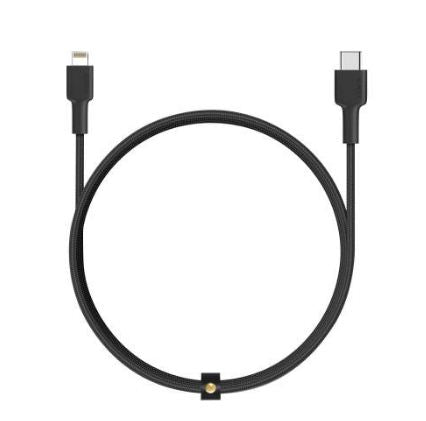 Buy Aukey CB-CL1 Braided Nylon MFi USB-C To Lightning Cable (3.9ft) from Vmart in Pakistan