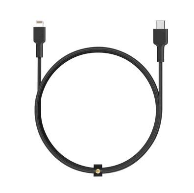 Aukey CB-CL2 MFI Braided Nylon USB C To Lightning Cable - 2M