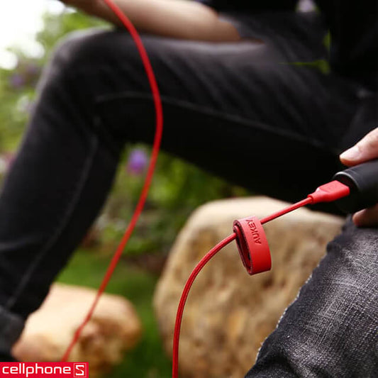 Buy Aukey Braided Nylon Micro USB Cable(3.95ft) from Vmart in Pakistan