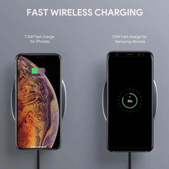 Aukey Graphite Q 10W Wireless Fast Charger