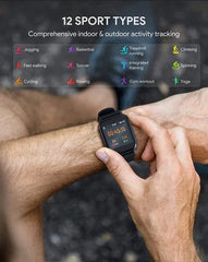 Aukey LS-02 Smartwatch Fitness Tracker - Black