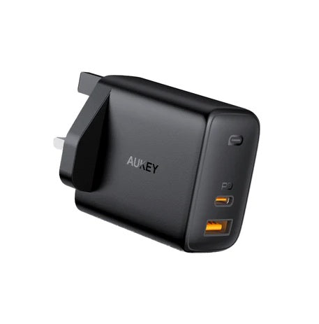 Buy Aukey PA-B3 Omnia Mix 65W Dual-Port PD Charger from Vmart in Pakistan