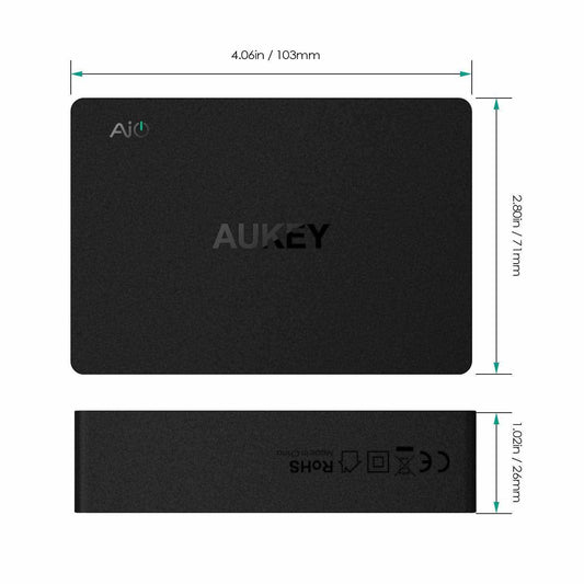 Buy Aukey 6-Port USB Charging Station With Quick Charge from Vmart in Pakistan