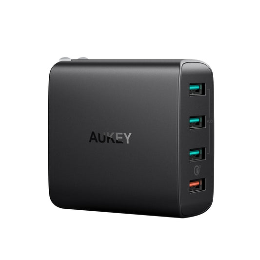 Buy Aukey Amp-4 Port Wall Charger With Quick Charge 3.0 from Vmart in Pakistan