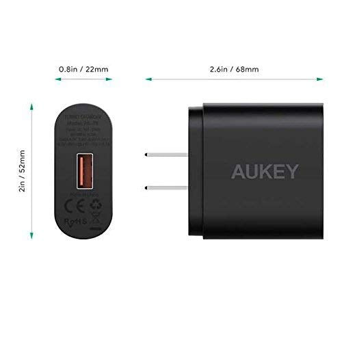 Buy Aukey 18W USB Wall Charger With Quick Charge 3.0 from Vmart in Pakistan