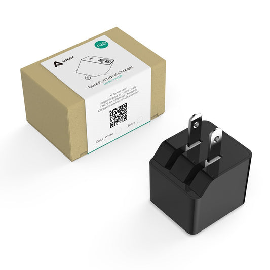 Buy Aukey Mini Dual Port Wall Charger from Vmart in Pakistan