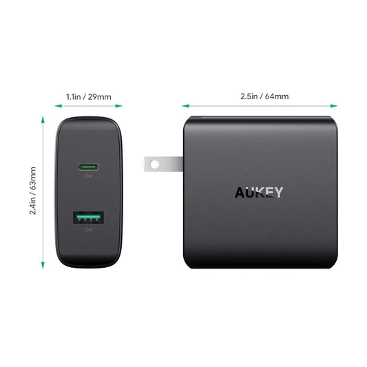 Buy Aukey 46W Power Delivery Wall Charger from Vmart in Pakistan