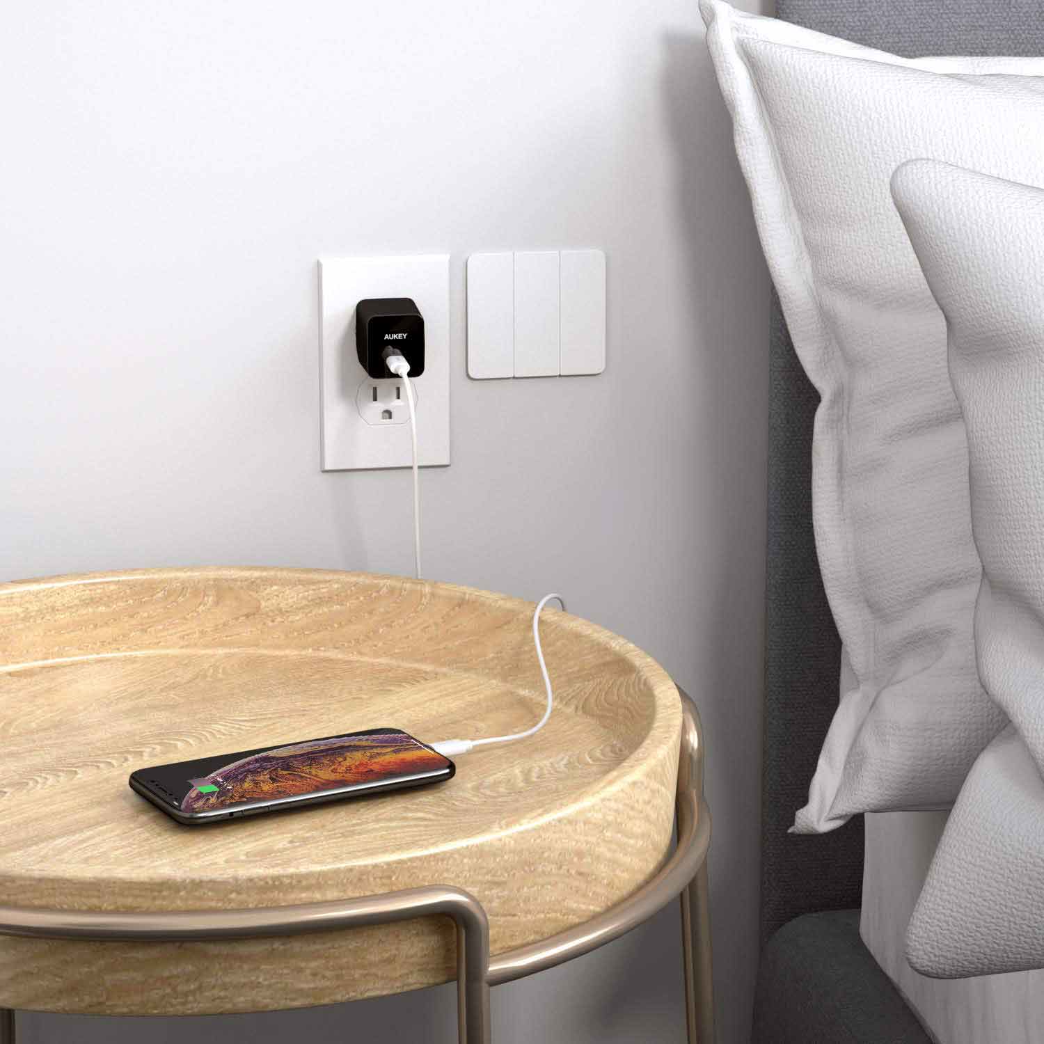 Aukey 18W Power Delivery Wall Charger