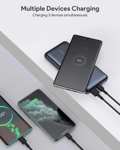 Aukey PB-WL03 20000mAh Basix Pro Wireless Power Bank