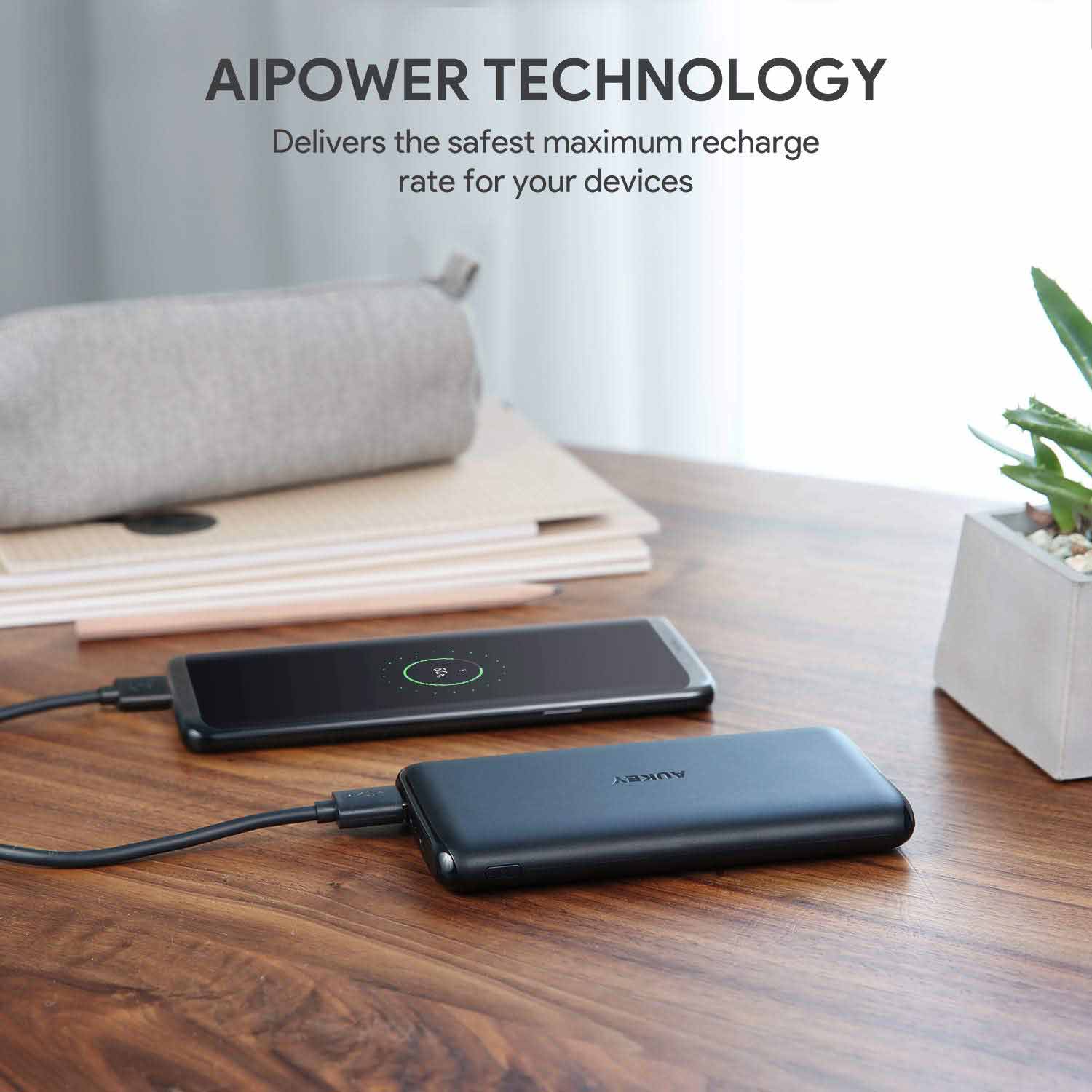 Buy Aukey USB-C Power Bank 10000 mAh from Vmart in Pakistan
