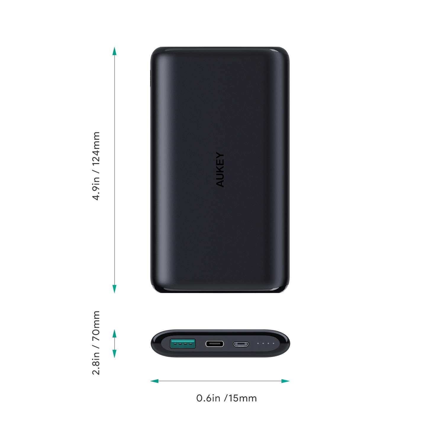 Buy Aukey USB-C Power Bank 10000 mAh from Vmart in Pakistan