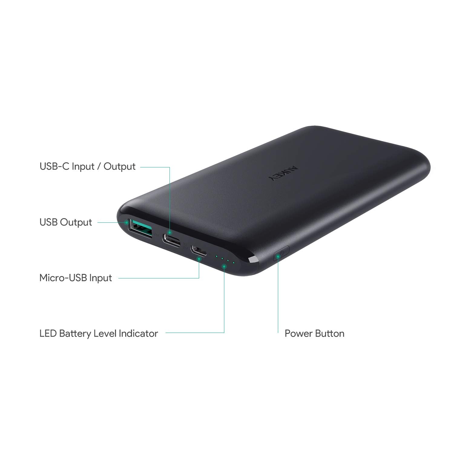 Buy Aukey USB-C Power Bank 10000 mAh from Vmart in Pakistan