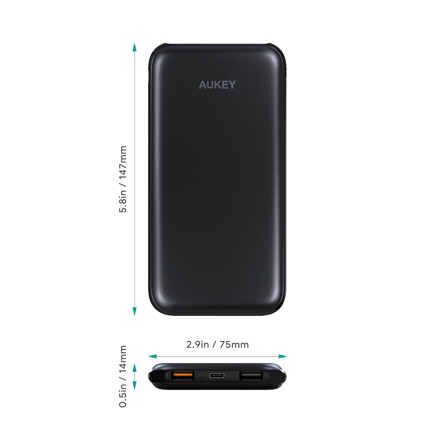 Aukey 10000mAh Power Bank With Power Delivery