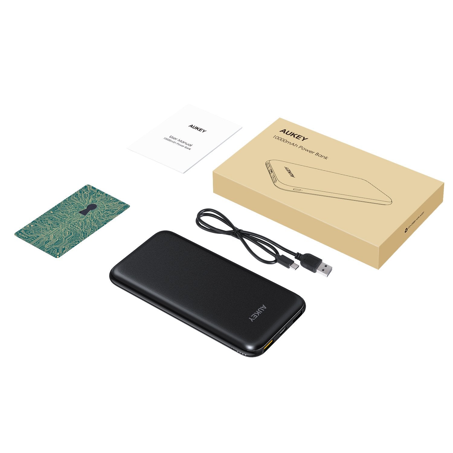 Aukey 10000mAh Power Bank With Power Delivery