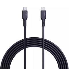 Buy Aukey CB-SCC242 Circlet Blink 240W Silicone USB-C to USB-C Cable 1.8m Black from Vmart in Pakistan