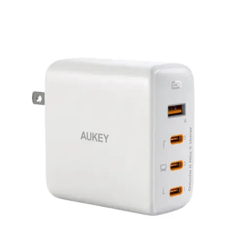 Buy Aukey PA-B7S Omnia II Mis S Wall 100W GaN Charger US Plug from Vmart in Pakistan