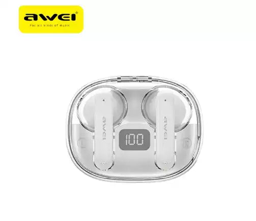 Awei T86 TWS Earbuds - White