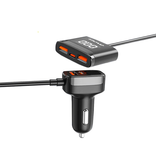 Buy Awei C-853 Dual USB and Type-C Port Car Charger 1.5m from Vmart in Pakistan
